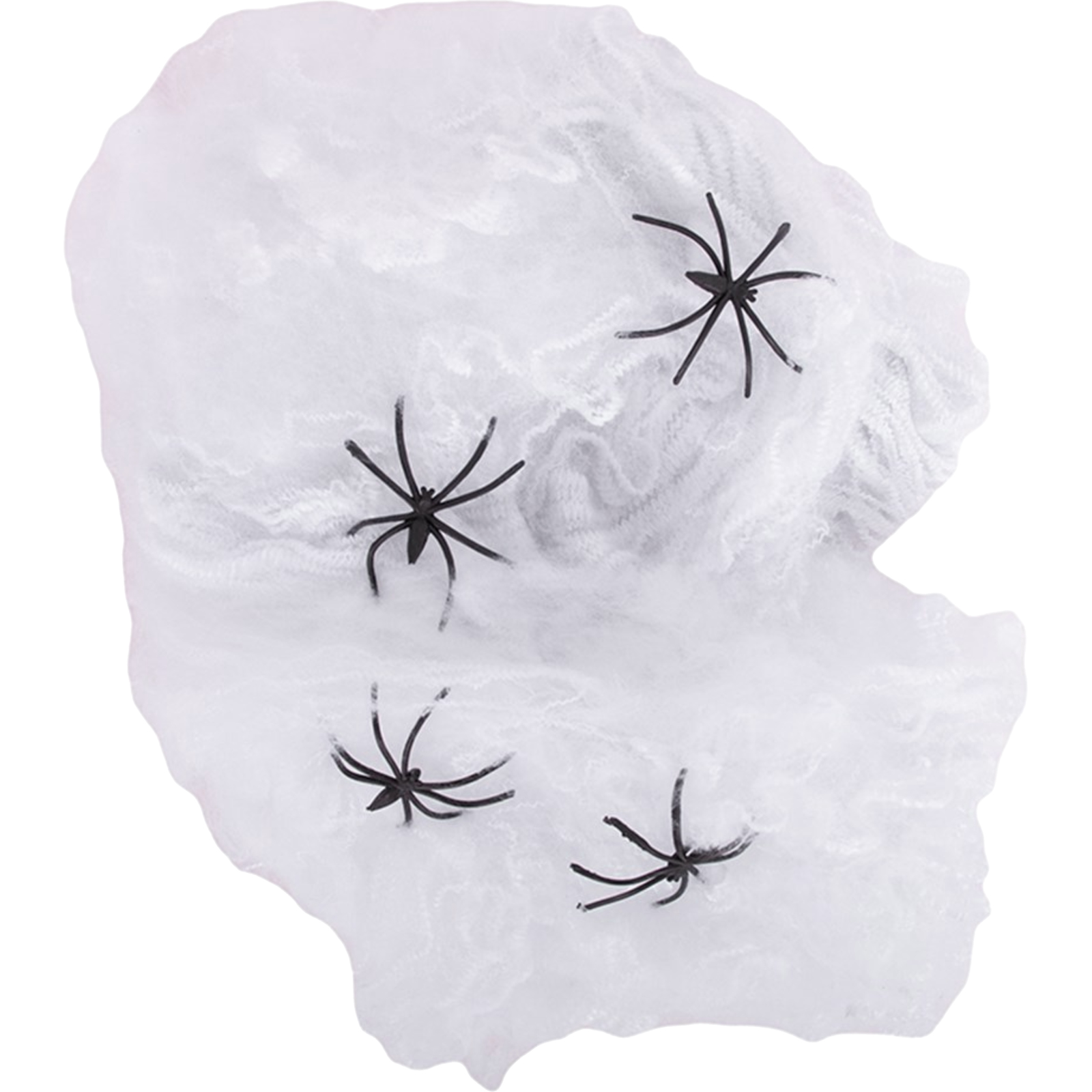 Stretchable White Spider Web Decoration 35g 