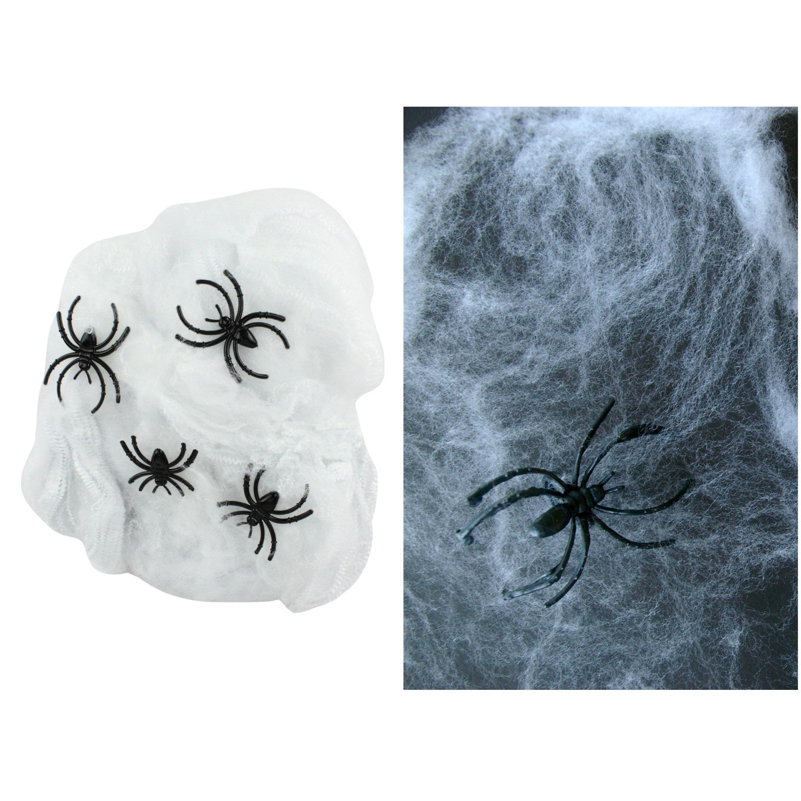 White Spider Web Decoration 20g