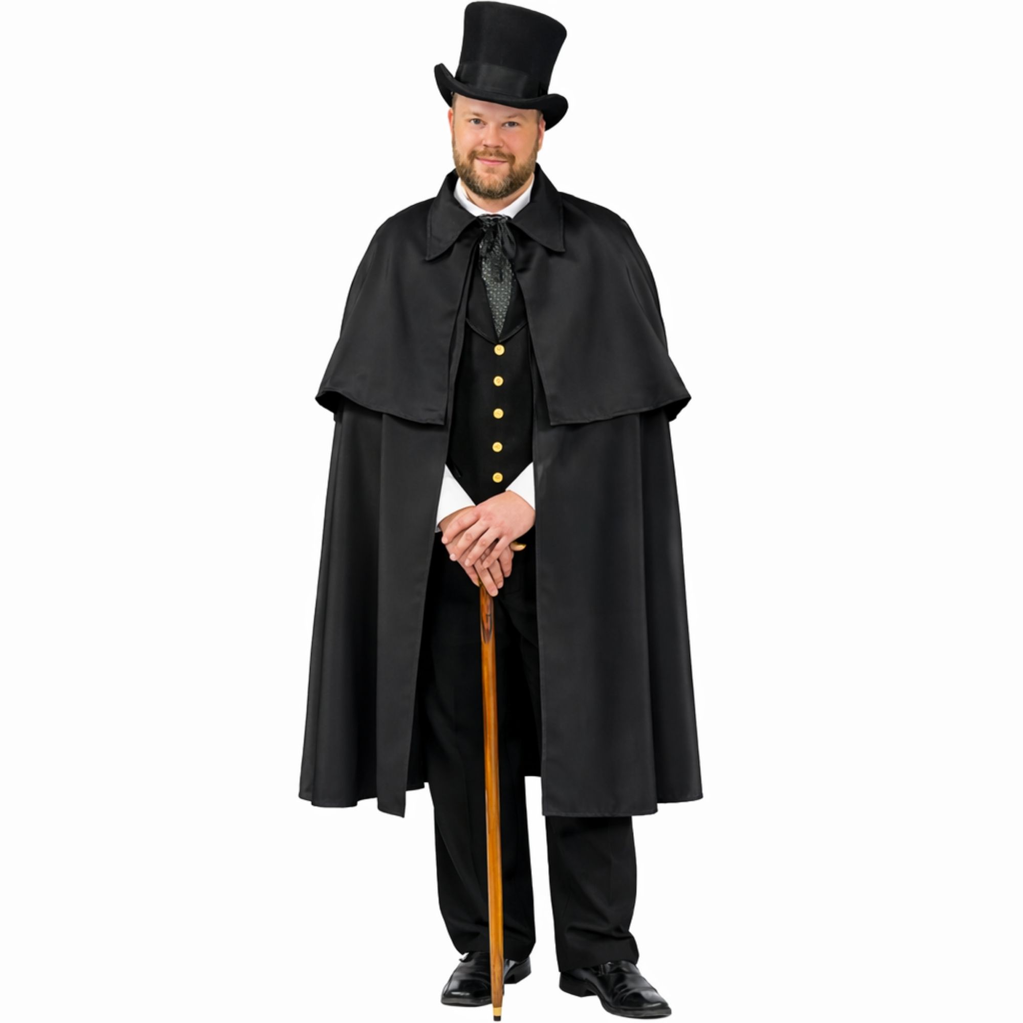 Black Dickens Adult Cape