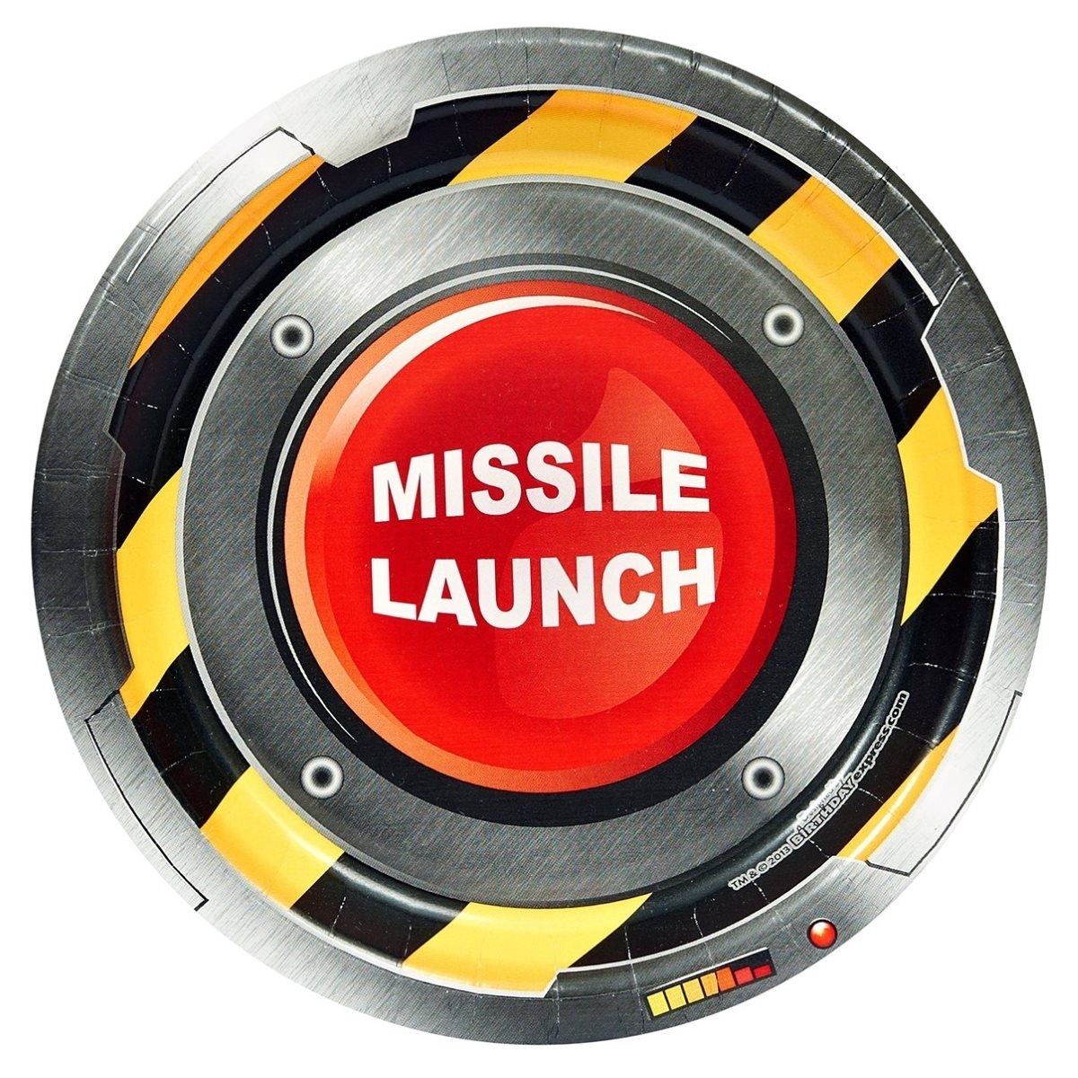 Secret Agent Small Paper Plates (Pack of 8)