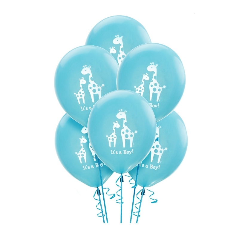 Sweet Safari Boy Balloons (Pack of 15)