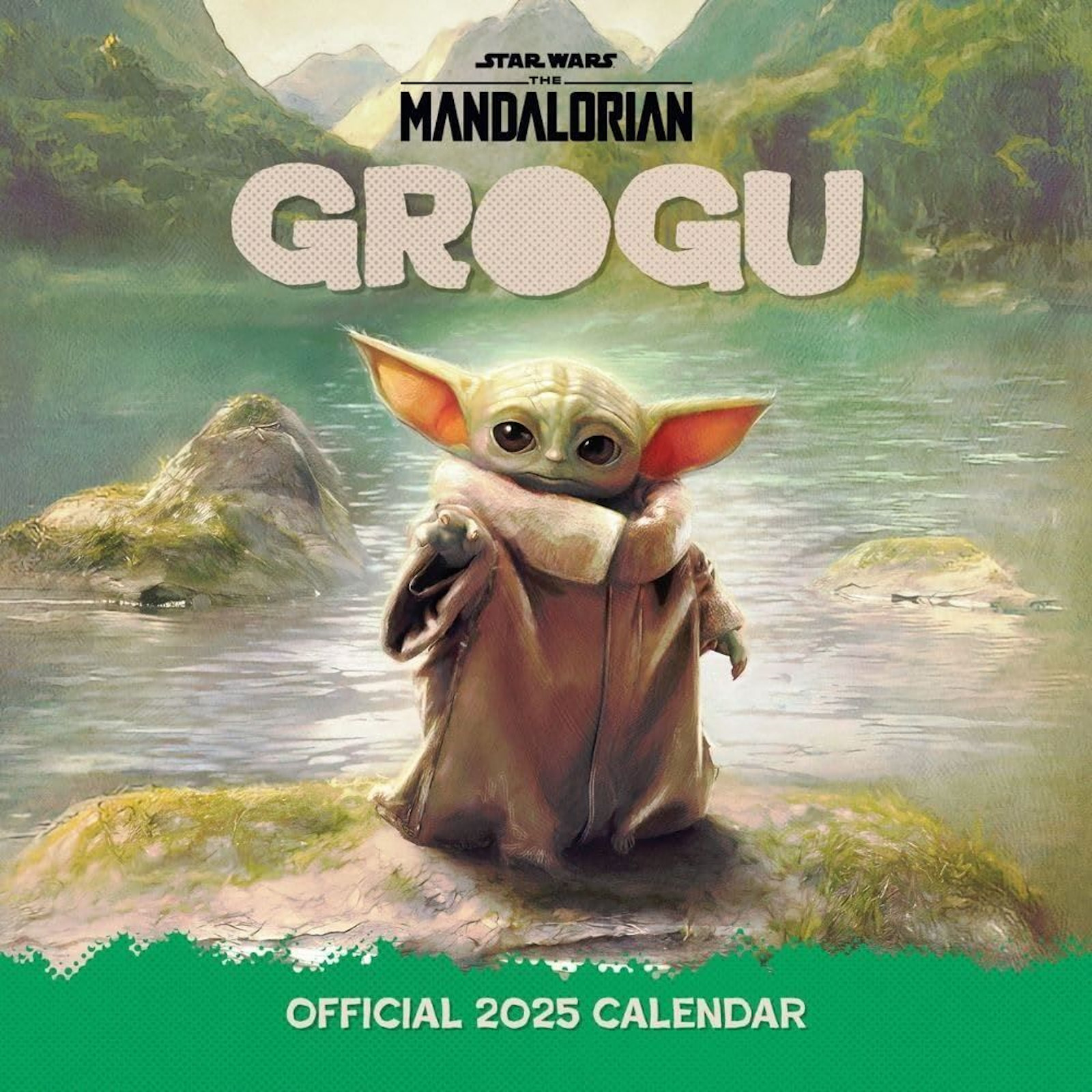 Star Wars The Mandalorian 2025 Wall Calendar