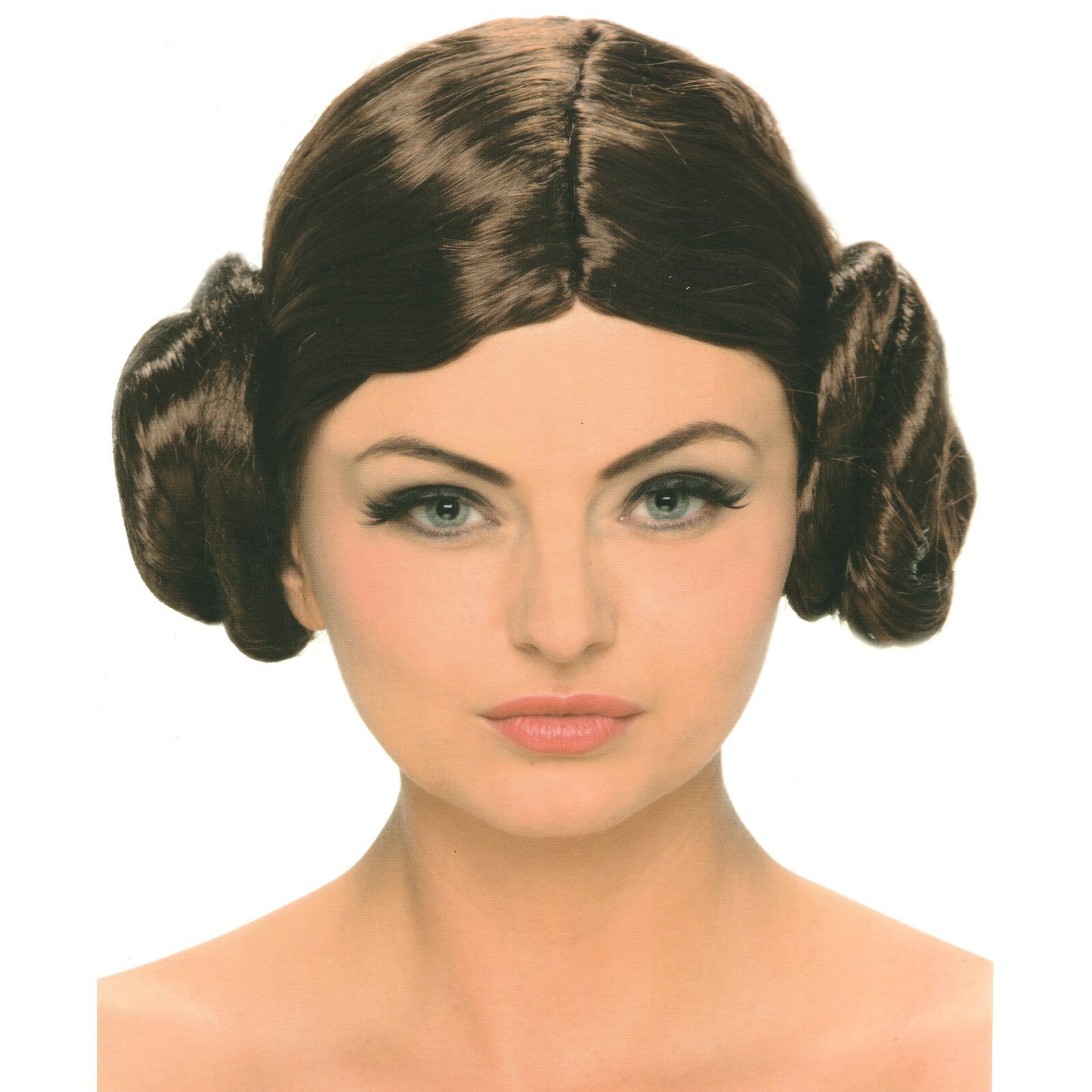 Princess Side Buns Wig