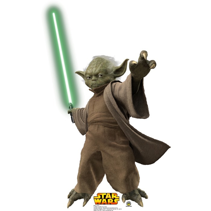 Yoda Stand Up Photo Prop