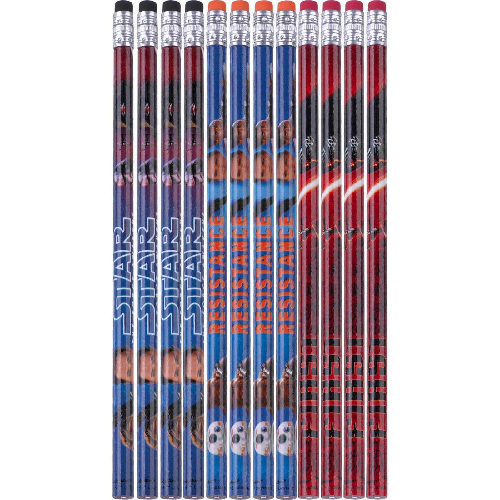 Star Wars The Force Awakens Pencils (Pack of 12)