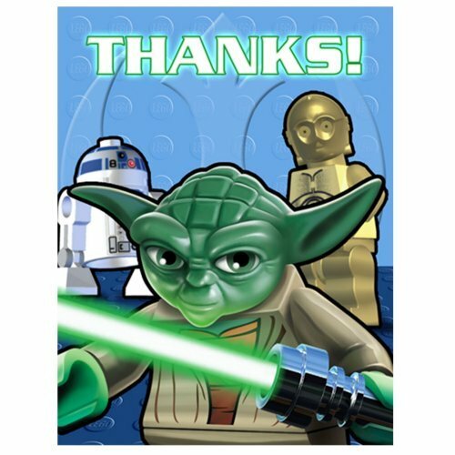 Lego Star Wars Thank You Cards (Pack of 8)