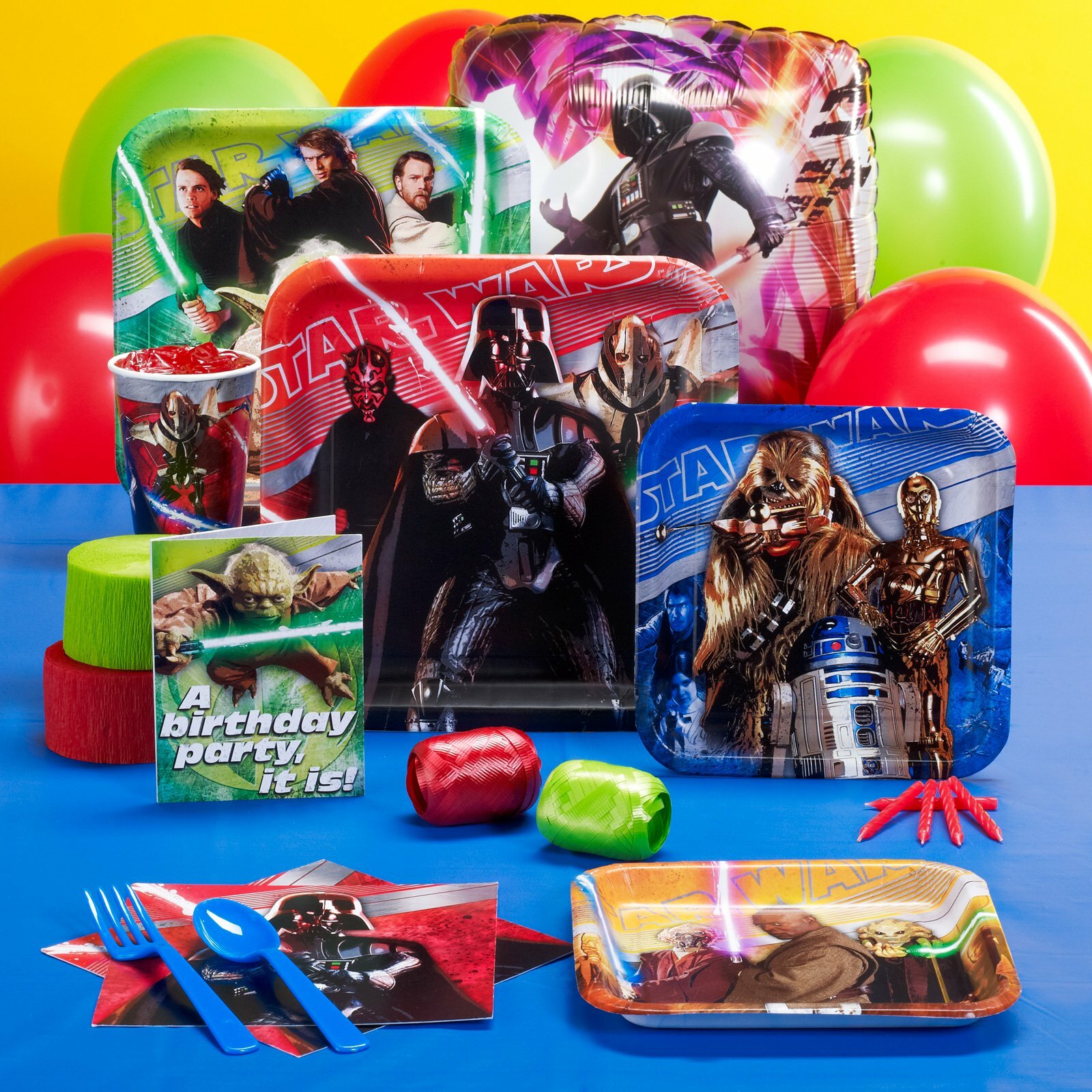 Star Wars Generations Birthday Party Pack for 8 Guests