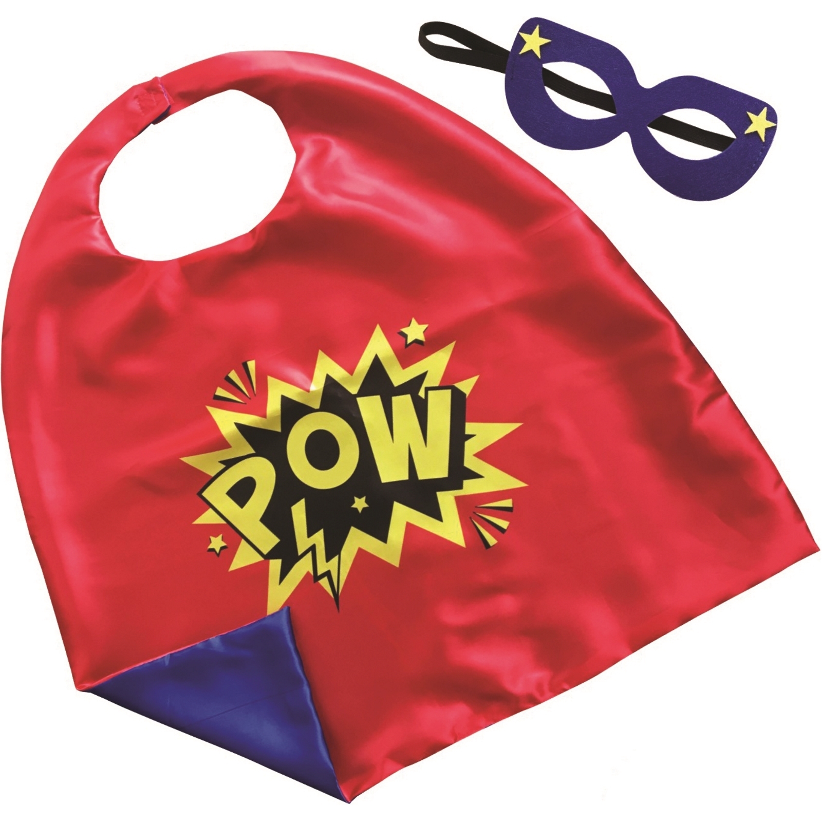 Superhero Mask And Cape Set - Red