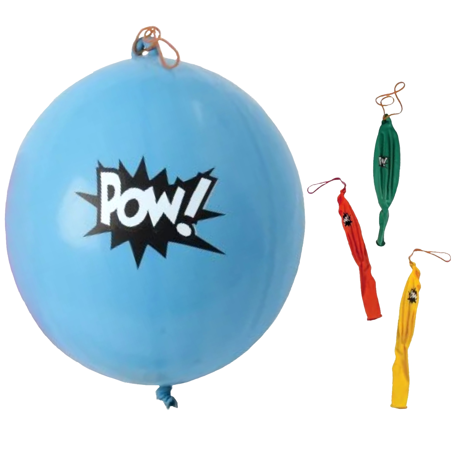 Superhero Punch Ball Balloons (Pack of 12)