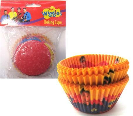 The Wiggles Baking Cups/Cupcake Liners (Pack of 50)