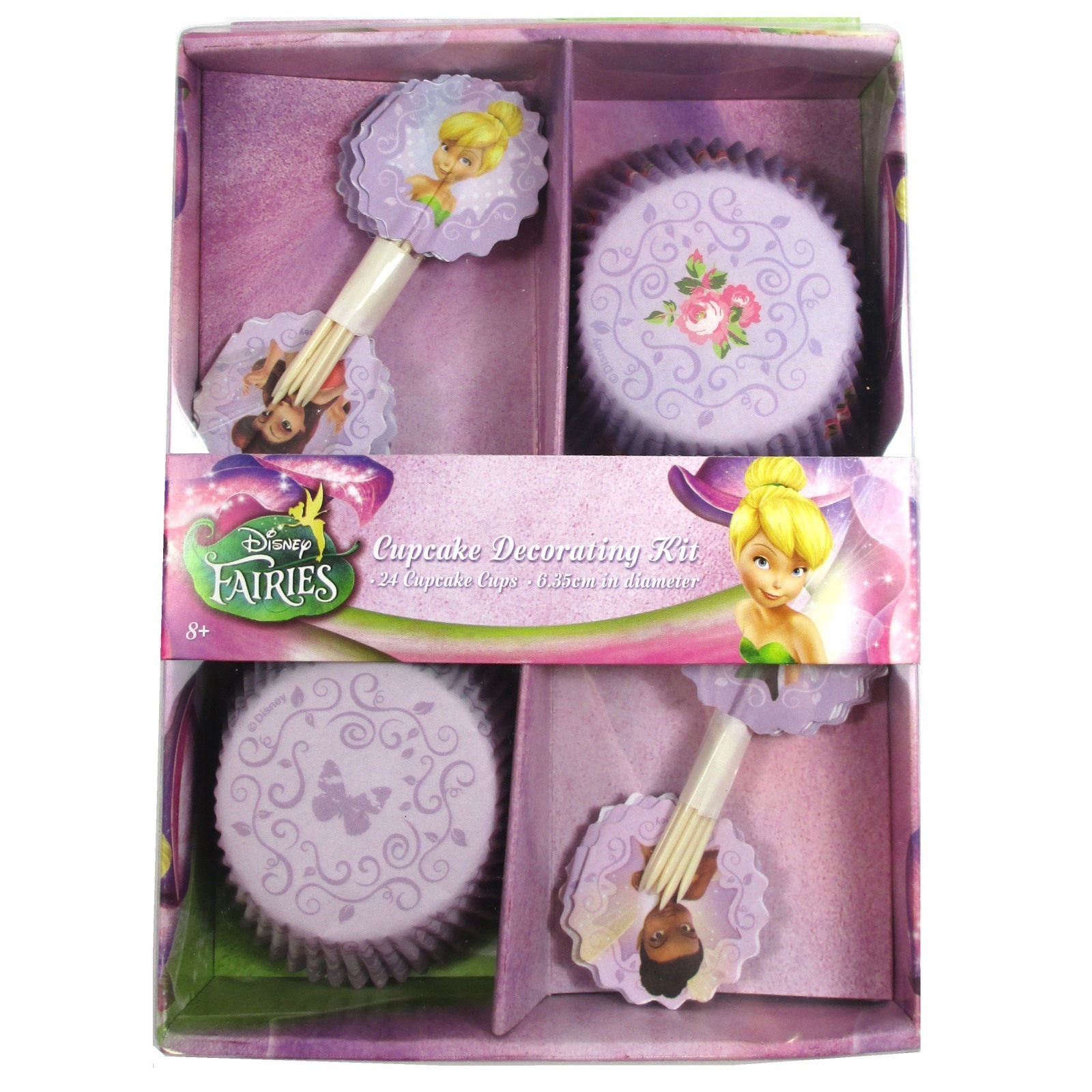 Tinkerbell Fairies Cupcake Decorating Kit (Set of 24)