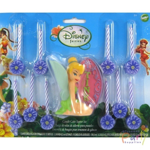 Tinkerbell Cake Topper Candle Set