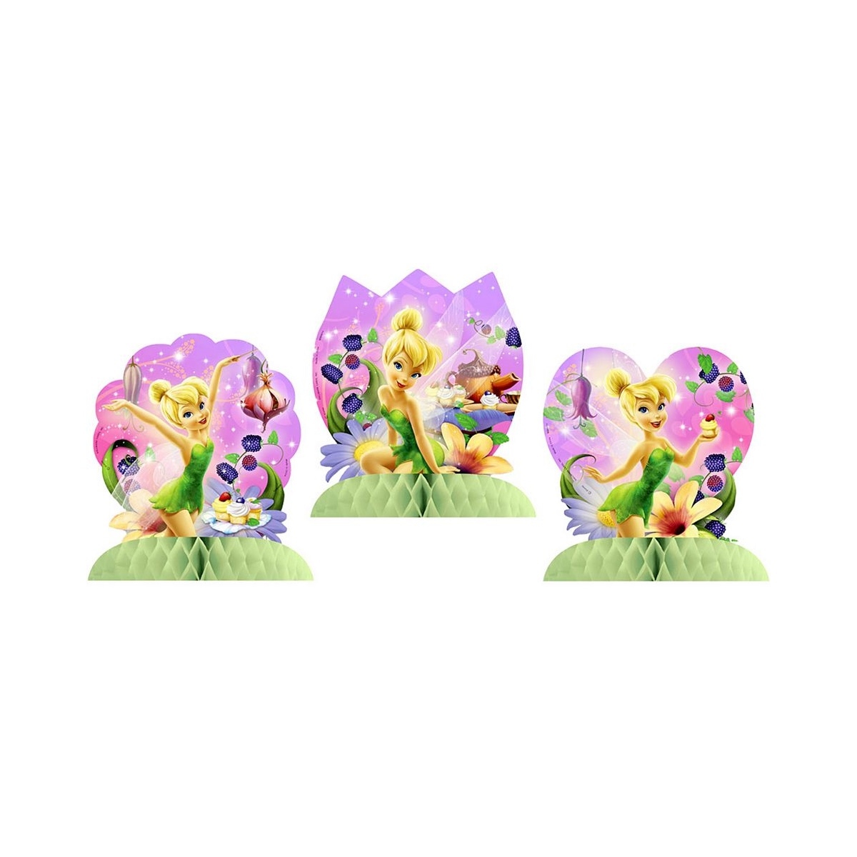 Tinkerbell Mini Centrepieces (Pack of 3)