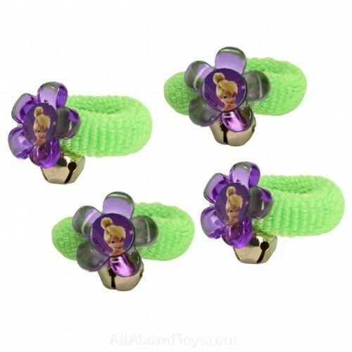 Tinkerbell Hair Ties (Pack of 4)