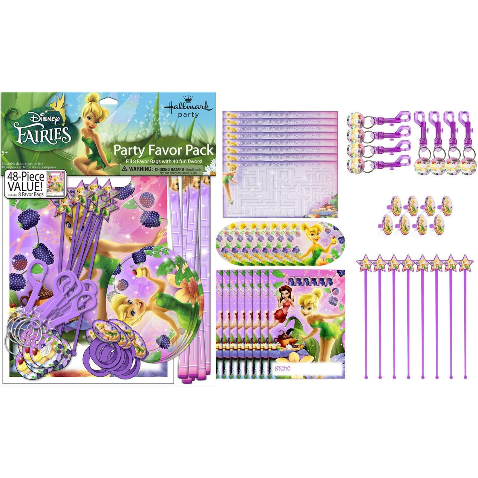 Tinkerbell Party Favour Pack (48 Pieces)