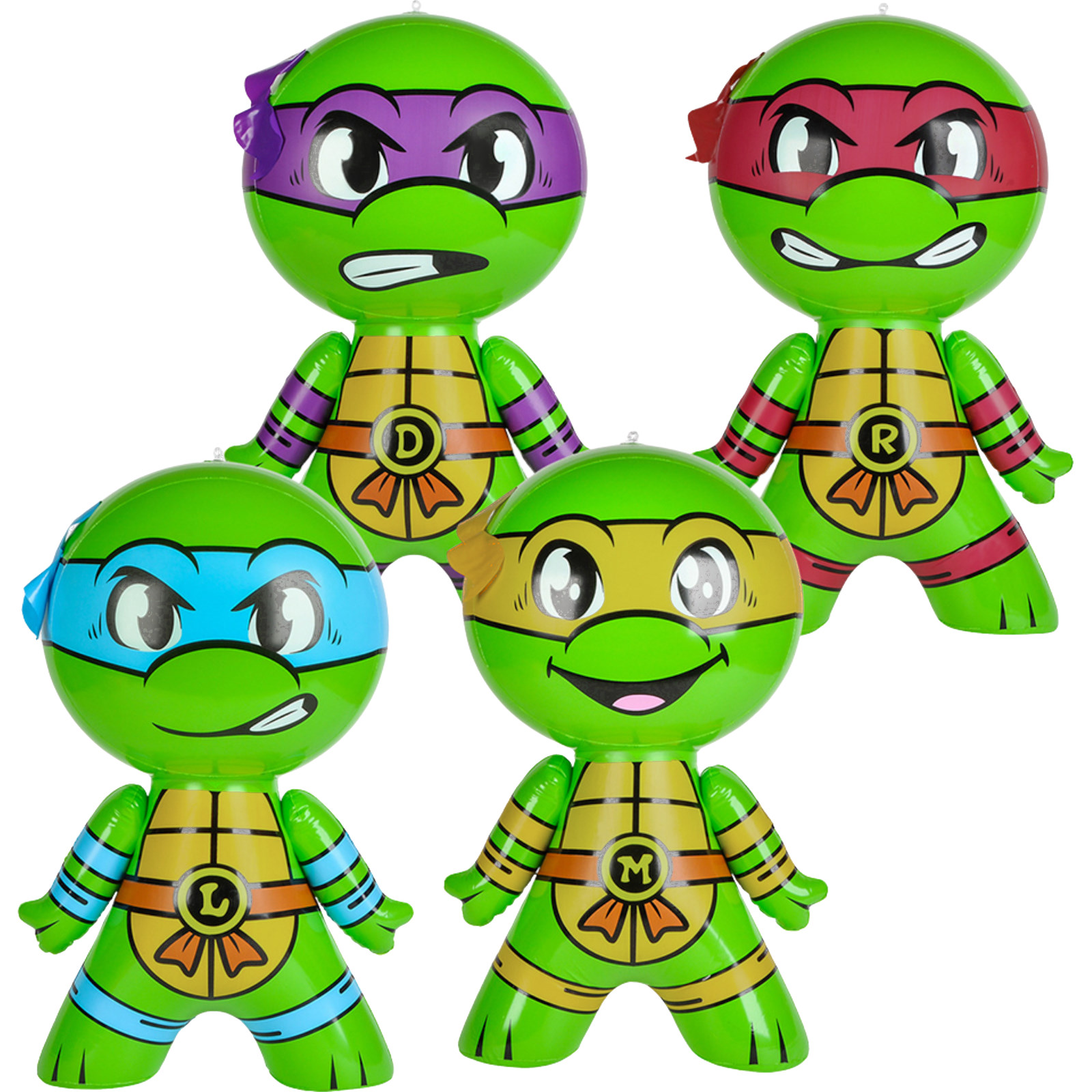 Standing Inflatable Ninja Turtle 51cm (One Character Only)