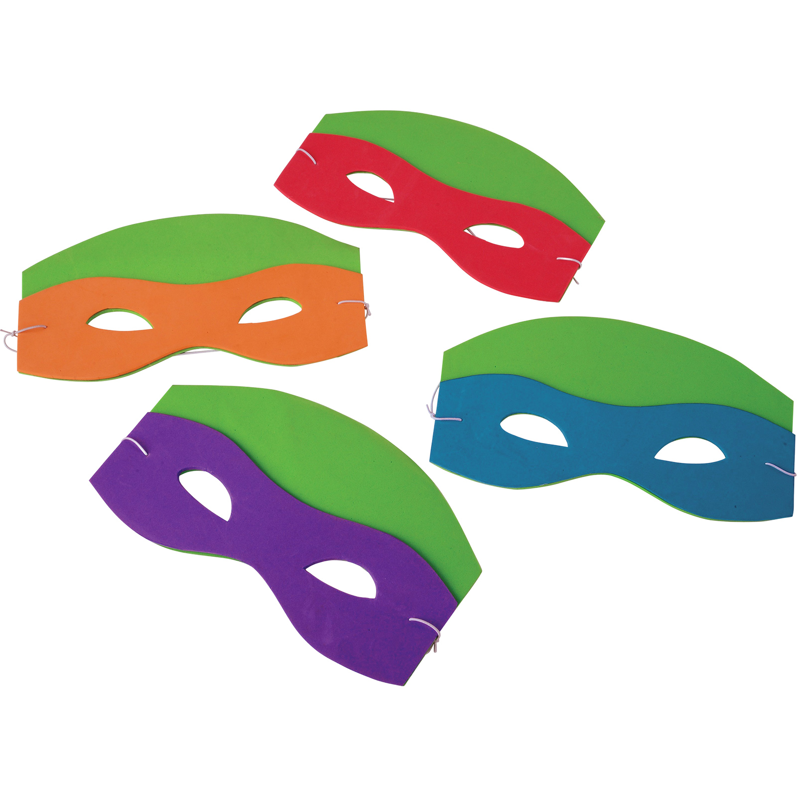 Ninja Party Masks (Pack of 12) 