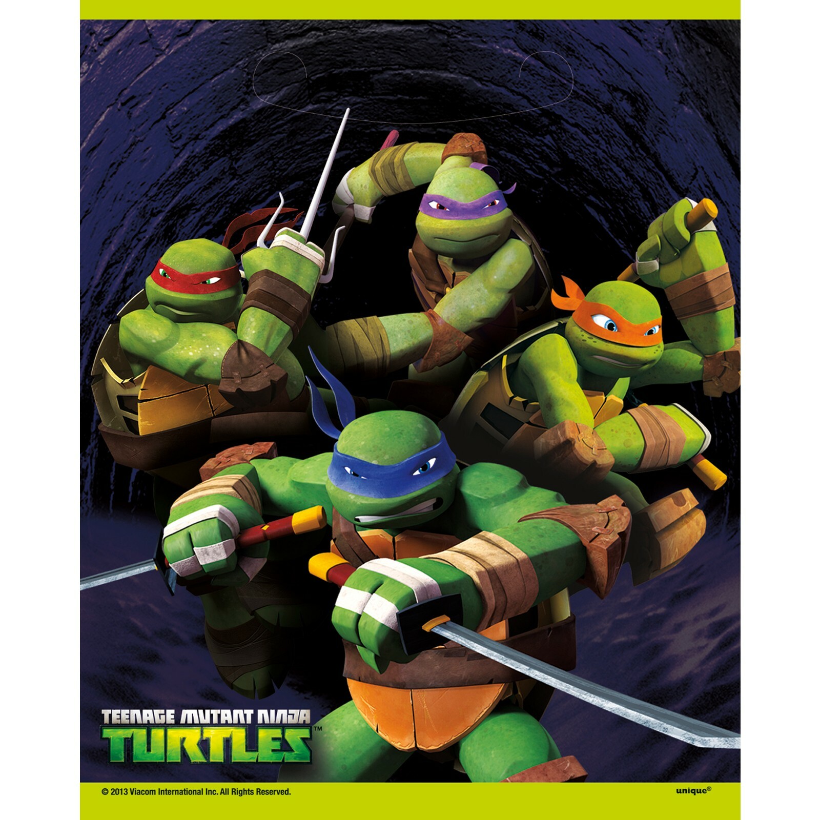 Teenage Mutant Ninja Turtles Lolly/Treat Bags (Pack of 8)