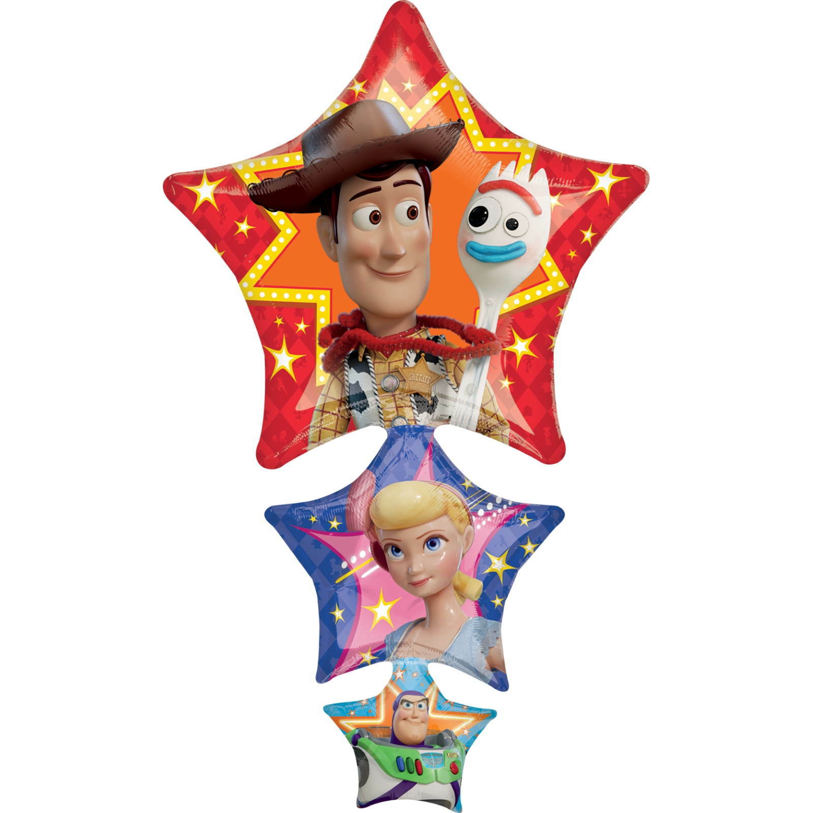 Toy Story 4 Star Group Supershape Balloon 106cm