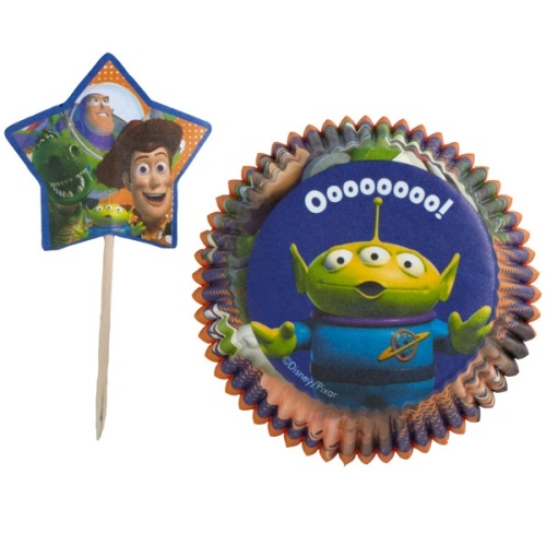 Toy Story 3 Baking Cups & Cupcake Picks (24 of each)