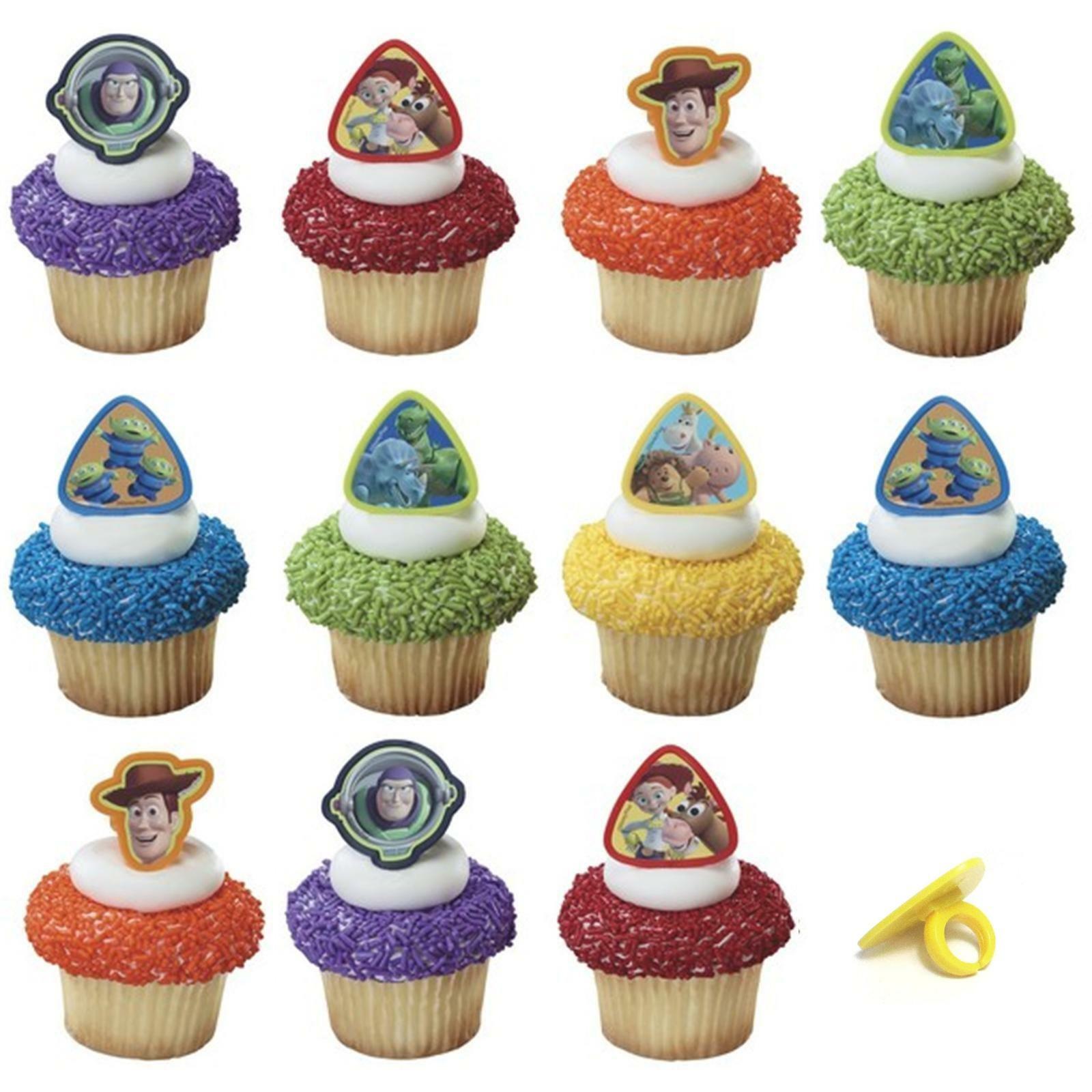 Toy Story Cupcake Rings (Pack of 12)