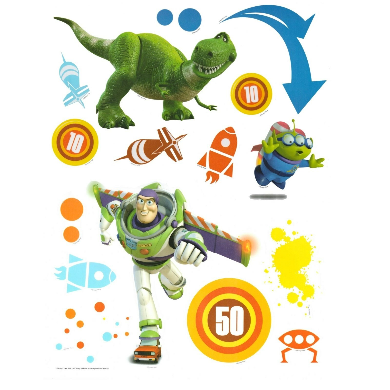 Toy Story Wall Stickers