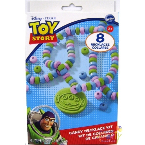 Toy Story Candy Necklace Kit (Pack of 8)