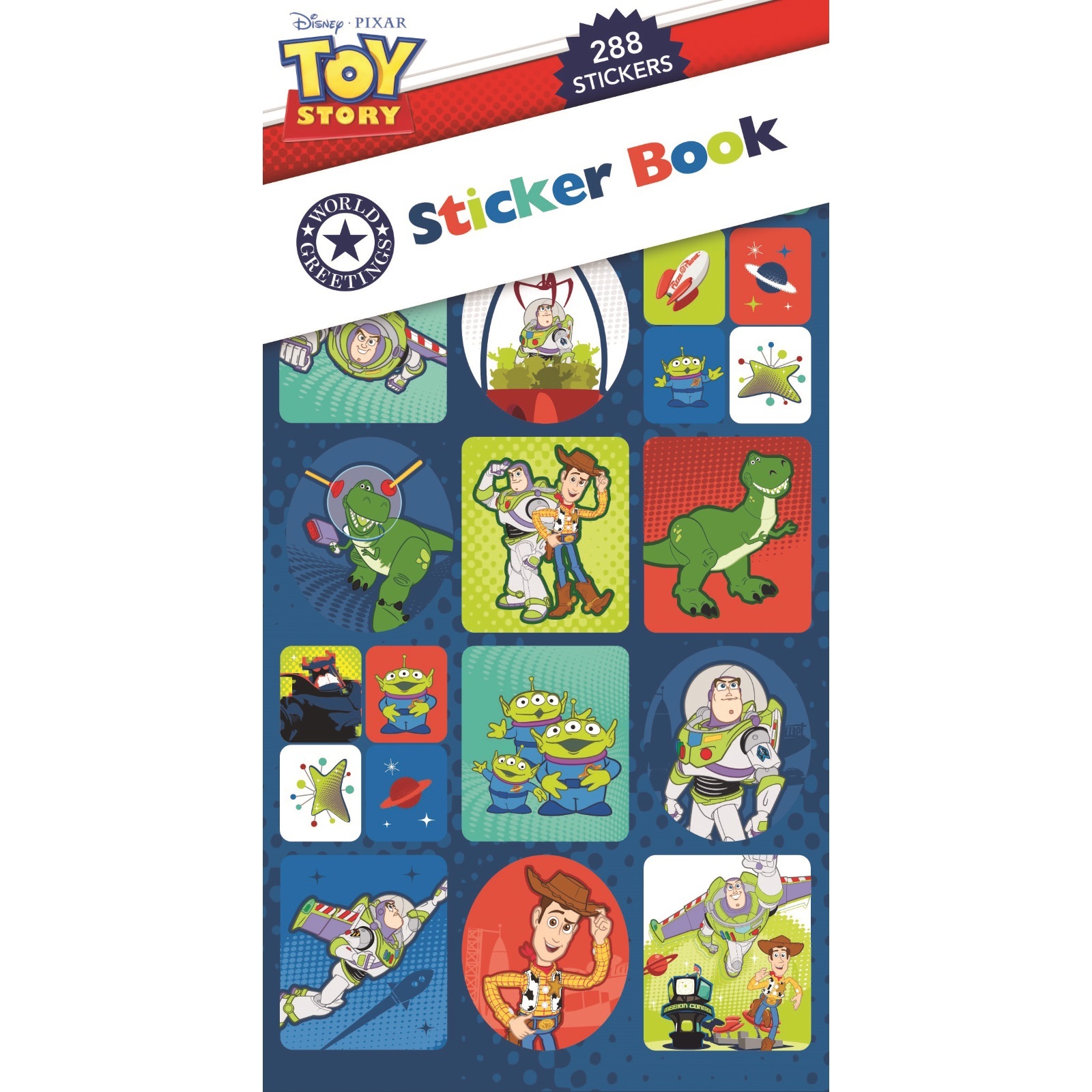Toy Story Sticker Book (12 Sheets)