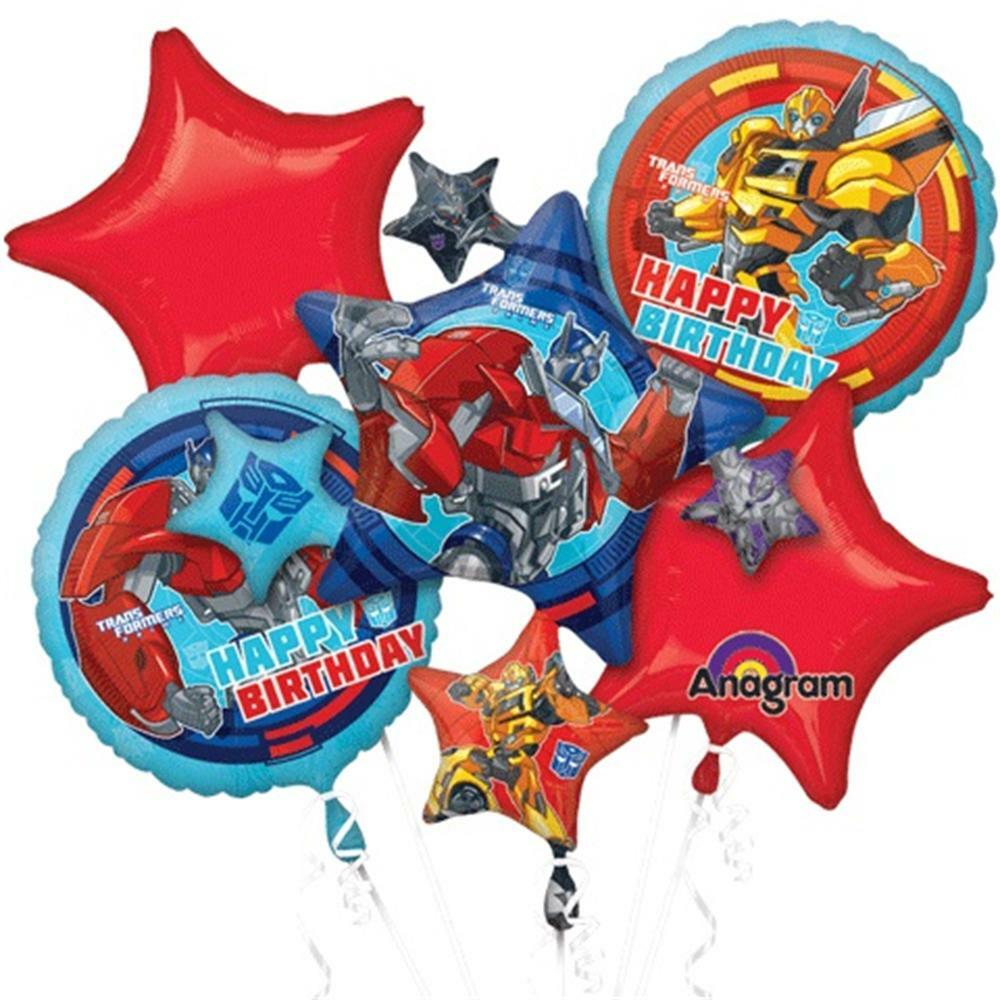 Transformers Prime Helium Balloon Bouquet
