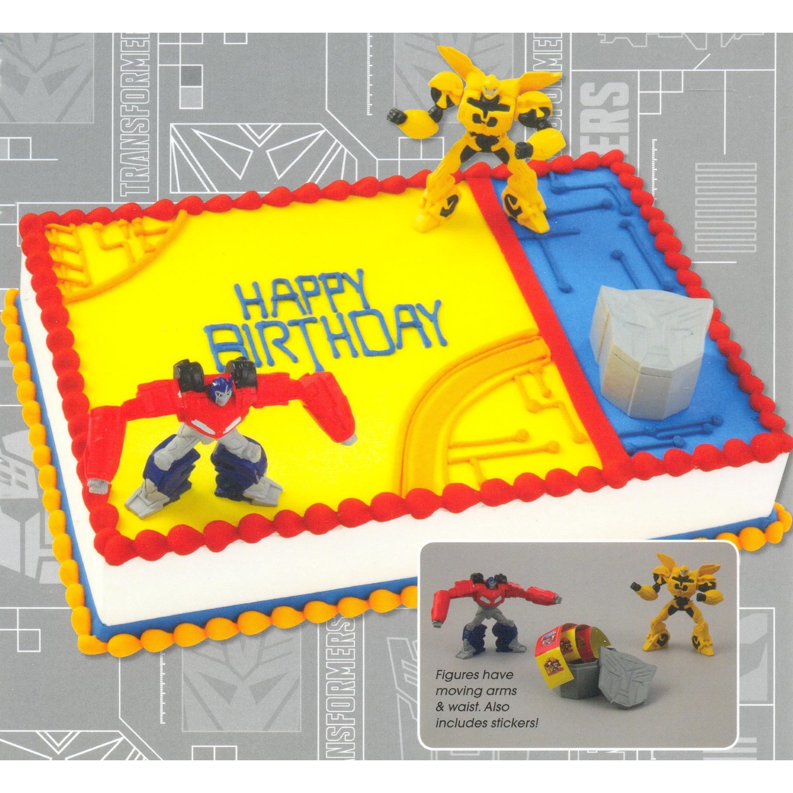Transformers Prime Cake Decoration Kit