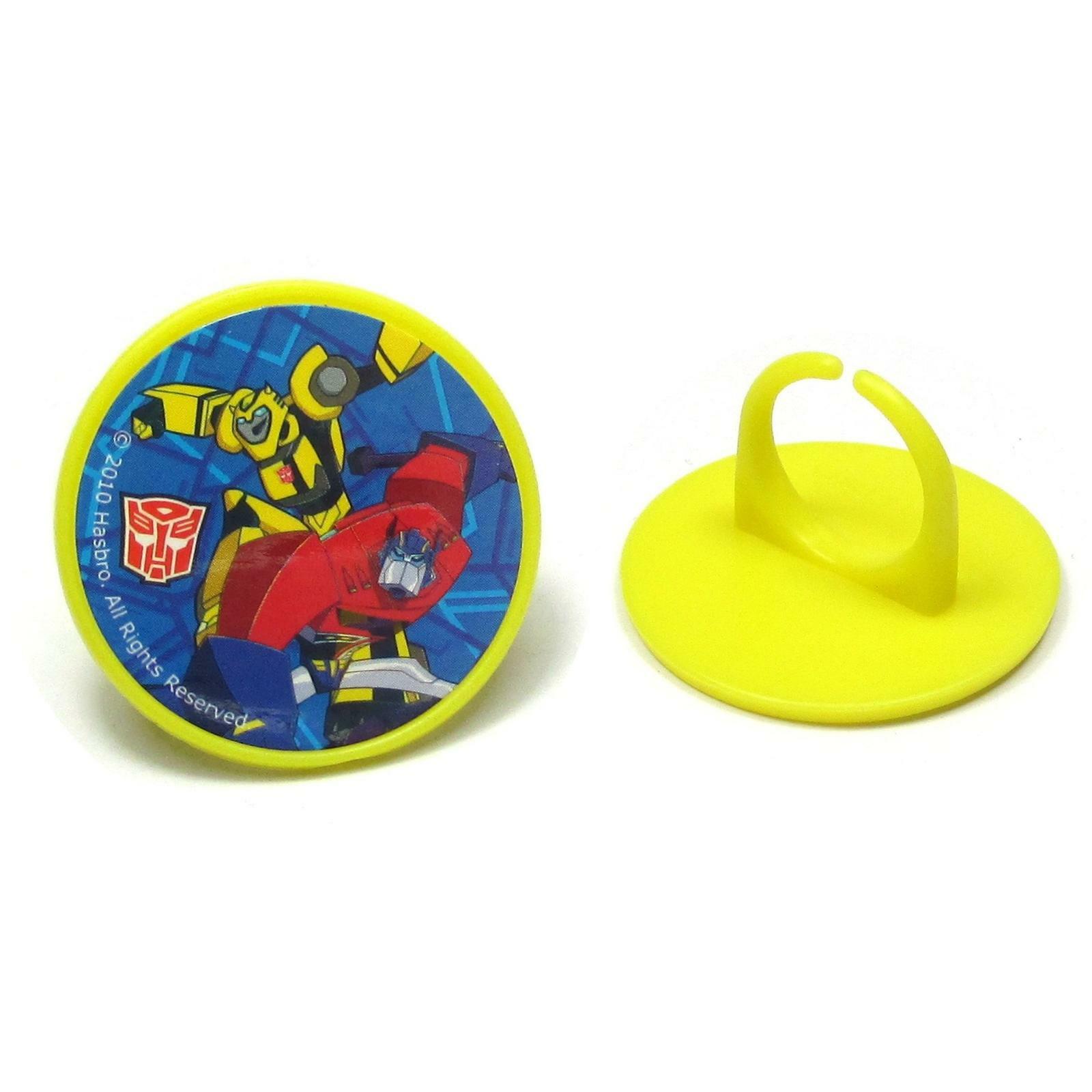 Transformers Cupcake Rings (Pack of 20)