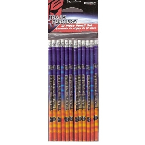 Transformers Pencils (Pack of 12)