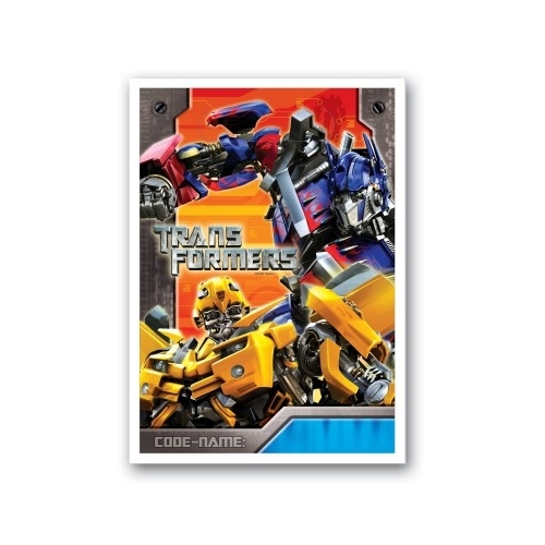 Transformers Lolly/Treat Bags (Pack of 8)