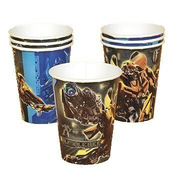 Transformers Paper Cups (Pack of 8)