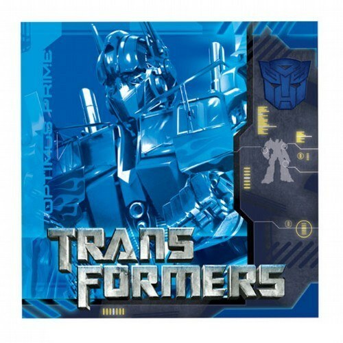 Transformers Large Napkins / Serviettes (Pack of 16)