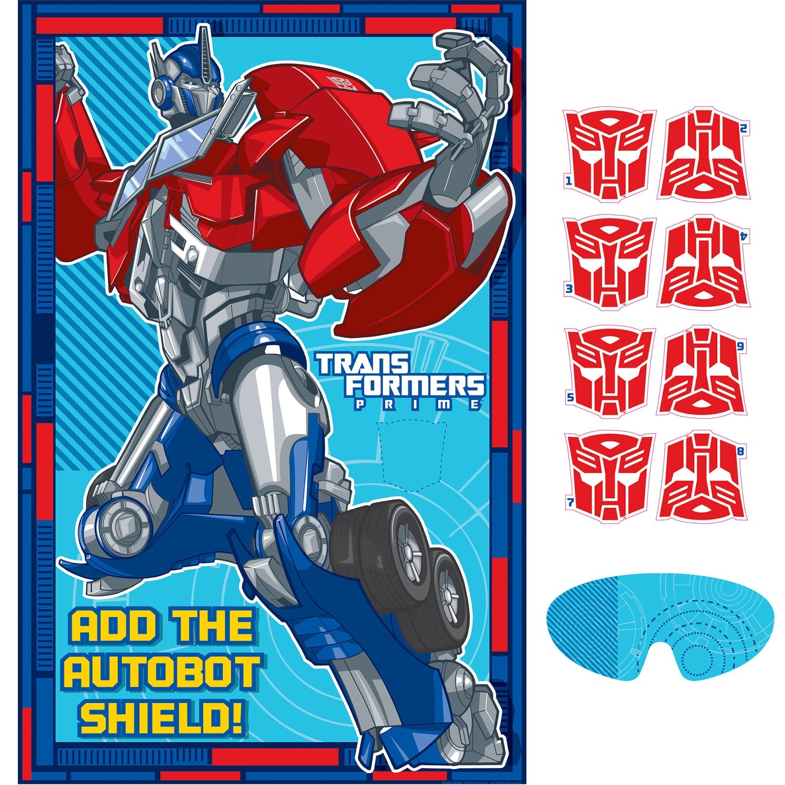 Transformers Prime Party Game