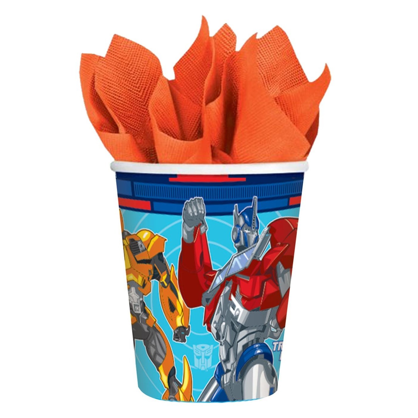 Transformers Prime Paper Cups (Pack of 8)