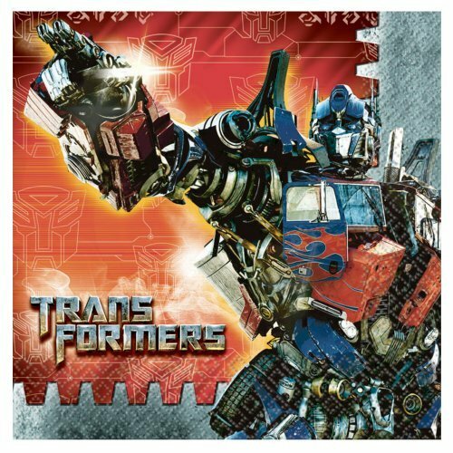 Transformers 3 Large Napkins / Serviettes (Pack of 16)