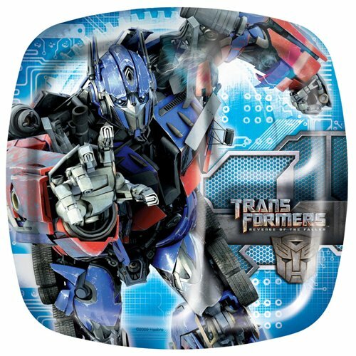 Transformers: Revenge of the Fallen Large Paper Plates (Pack of 8)