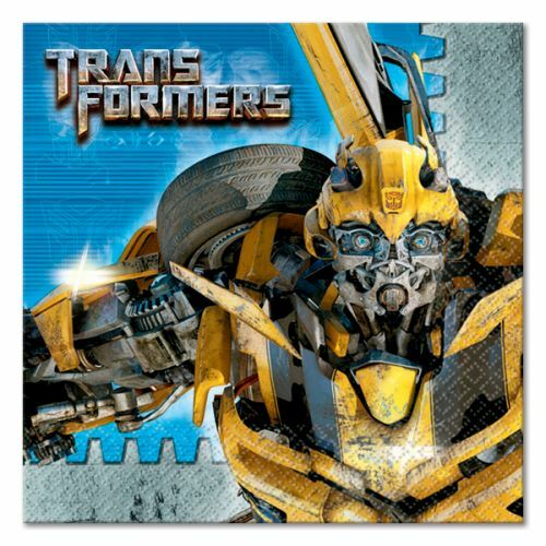 Transformers 3 Small Napkins / Serviettes (Pack of 16)