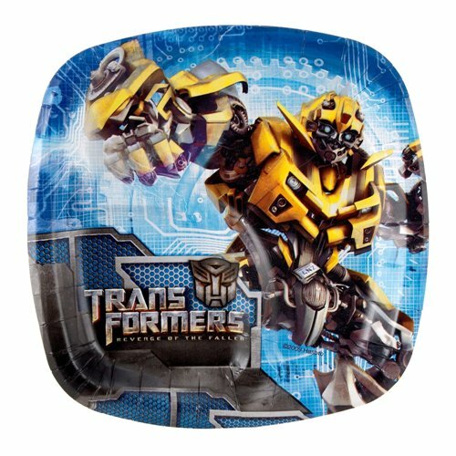 Transformers: Revenge of the Fallen Small Paper Plates (Pack of 8)