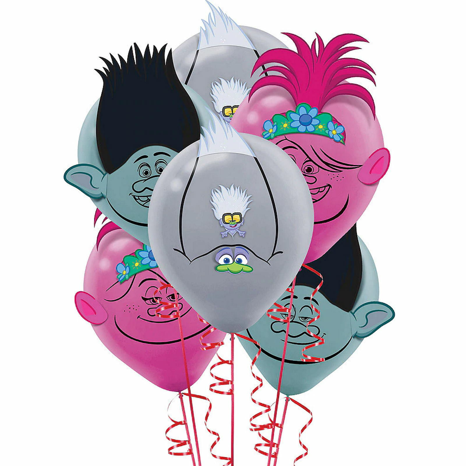 Trolls World Tour Balloon Decorating Kit (Pack of 6)
