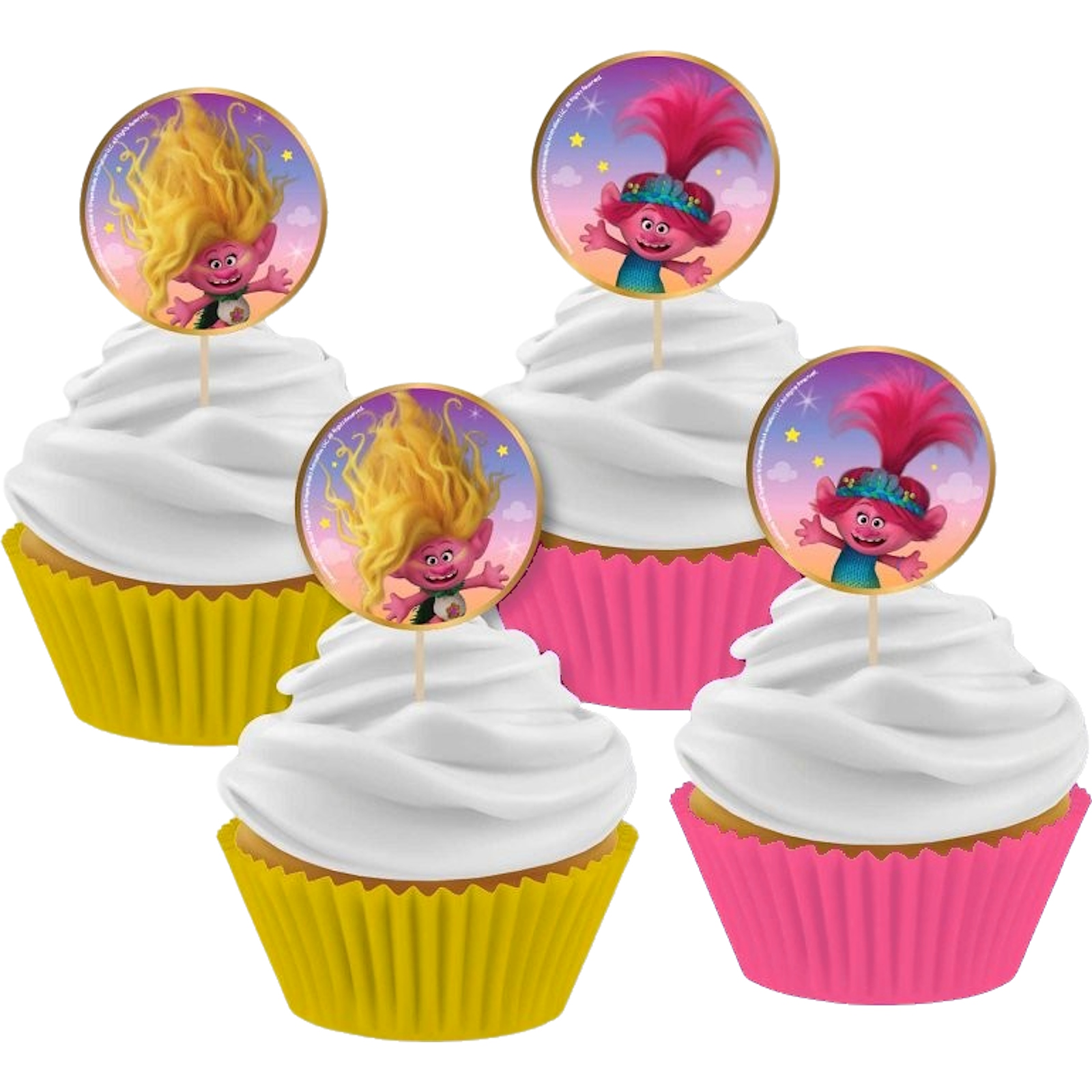 Trolls Band Together Cupcake Kit (Pack of 24)