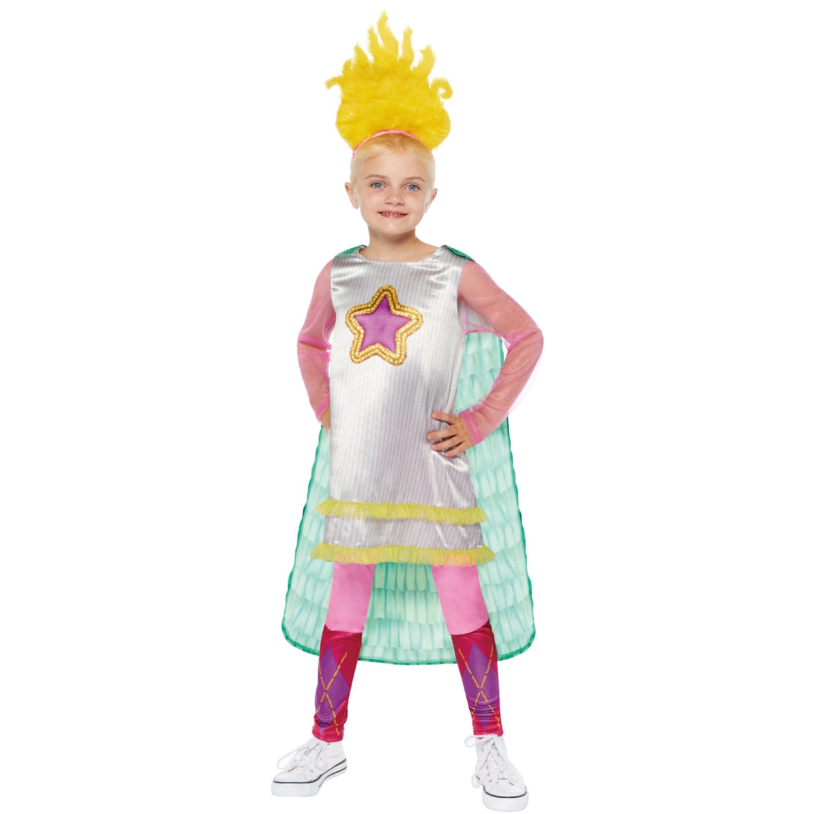 Trolls 3 Band Together Viva Dress Costume