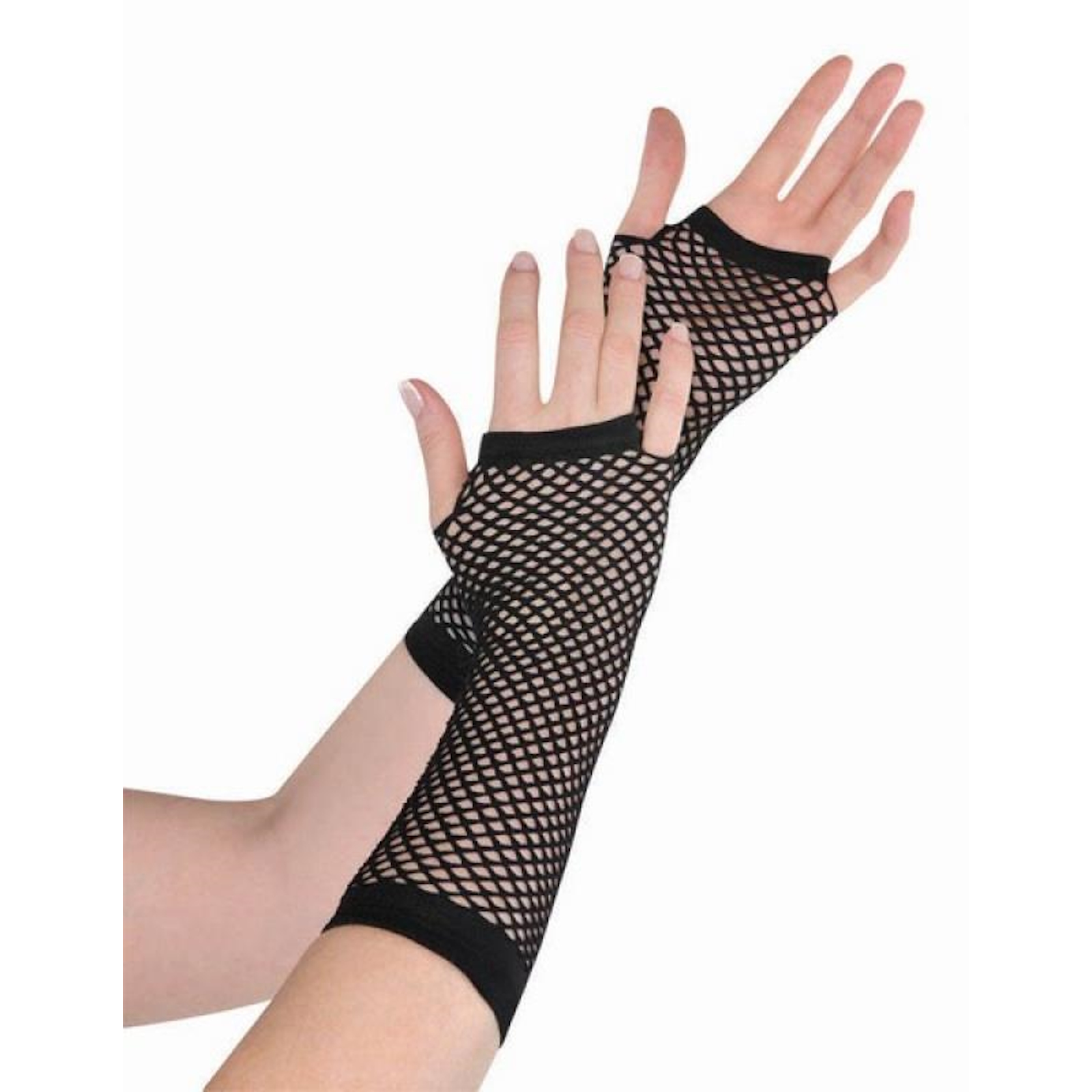 Fishnet Gloves Black