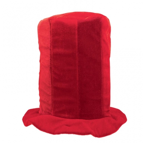 Tall Top Hat Red