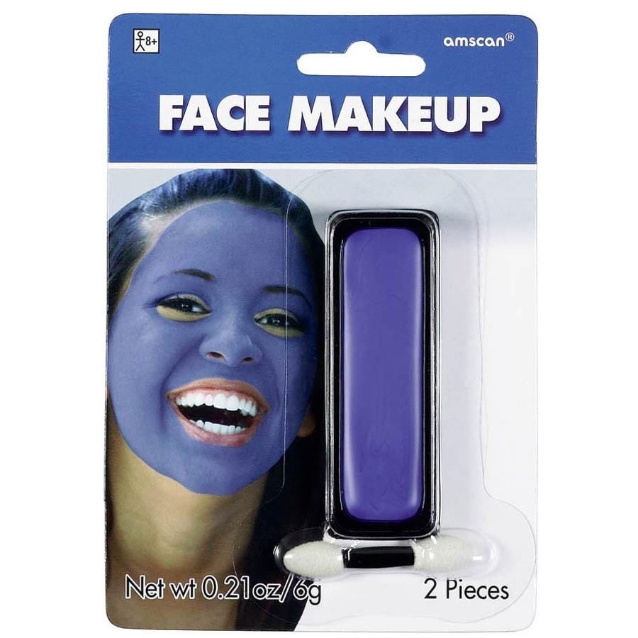 Blue Face Makeup