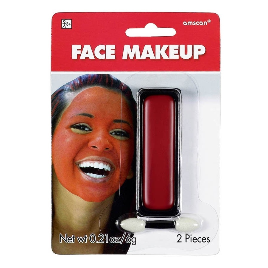 Red Face Makeup