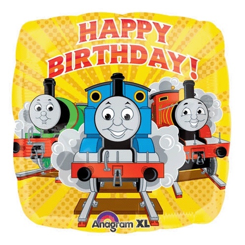 Thomas the Tank Engine Happy Birthday Helium Balloon