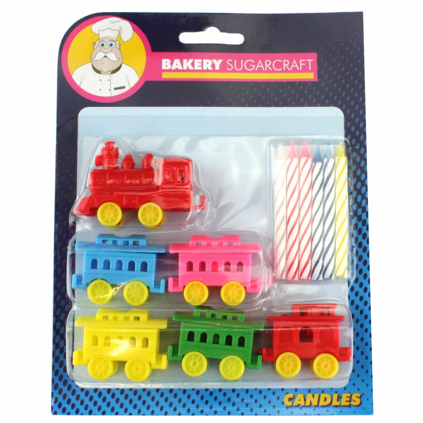 Train Candle Holders (Set of 6)